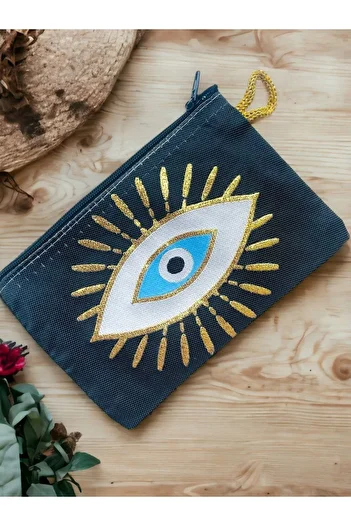 GALATA GIFT Women's Medium Size Wallet - Stylish, Zippered, Lined, Rug Patterned Coin Wallet 15x10