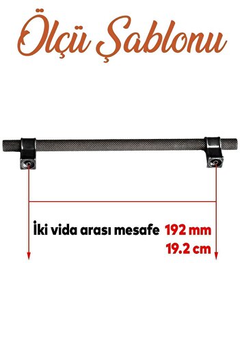 Badem10 Hisar Antique Argintiu Metal 192 Mm Mobilier Bucătărie Sertar Dulap Mâner Dulap Mâner