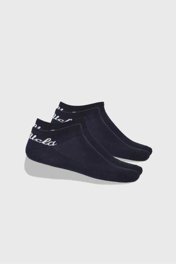 UCLA Adelita Unisex Сини балетни чорапи с жакардов мотив, комплект от 2 чифта