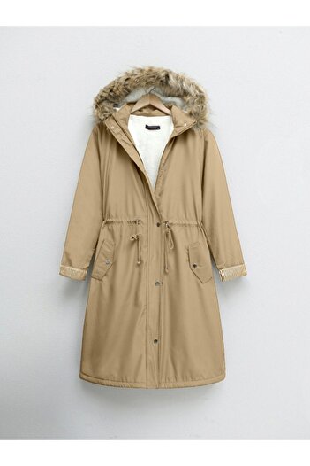 HİJABAYA Plush Dislocation - Hooded Bonding Coat