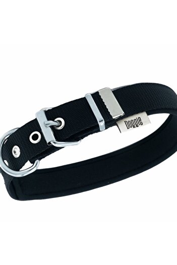 SAVEX Doggie Comfort Woven Bone Collar Black 2.5*37-45 Cm(Dsbt-2562 m)