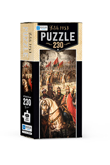 Blue Focus 230 Piece Puzzle - Fetih 1453