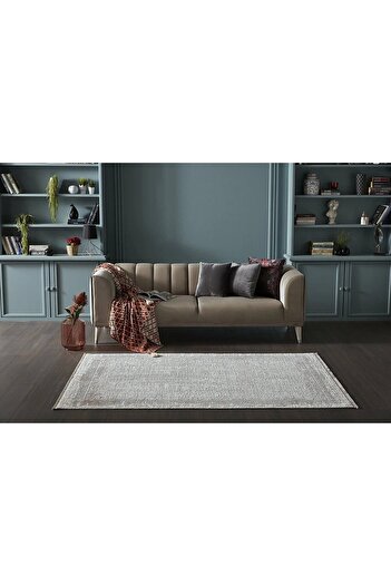 GÜMÜŞSUYU Novastyle 13639 Akrilik Mavi Modern Halılar