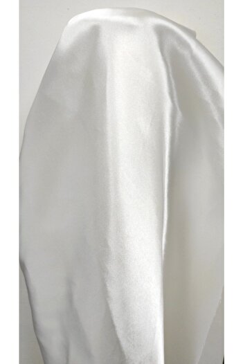 Beril kumaş White Satin Fabric