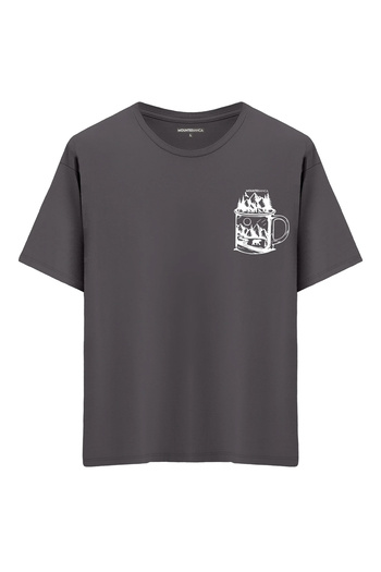 Mounte Bianca Unisex Cup - Μπλουζάκι Oversize