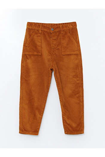 LC Waikiki Elastic Waist Corduroy Pants for Baby Boy