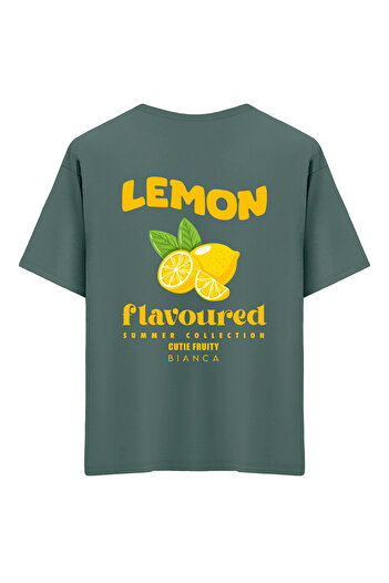 Mounte Bianca Unisex Lemon - Μπλουζάκι Oversize