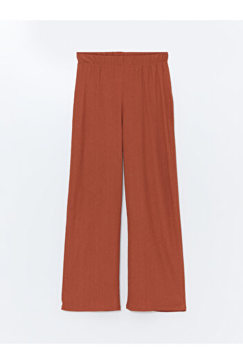 LC Waikiki Wide Leg and Elastic Waist Women's Trousers