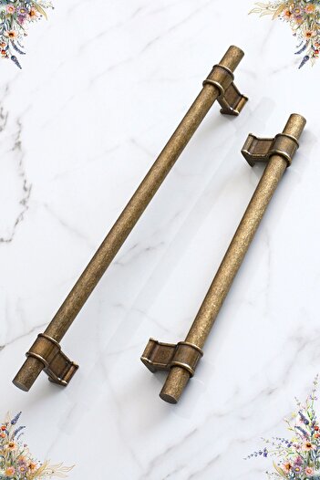 Badem10 Hisar Antique Metal Galben Antic 160 Mm-16 Cm Mobilier Bucătărie Sertar Dulap Mâner Dulap Mâner