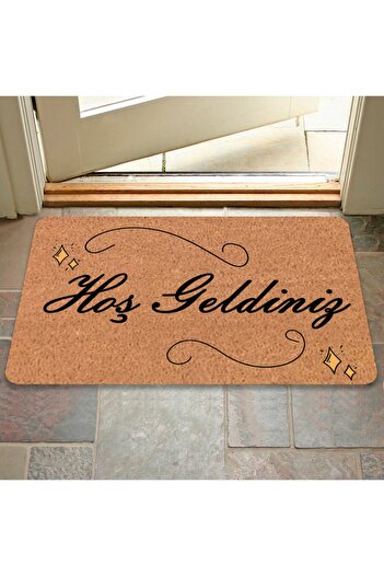 M&H Quality Modern Digital Printed - Welcome Written Mat, Non-Slip Base and Hooded Knitted Blouse