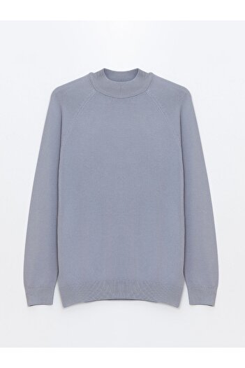 LC Waikiki Half Turtleneck Long Sleeve Men's Knitwear Sweater - W40191Z8