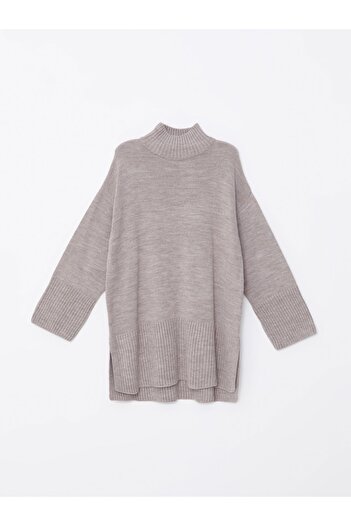 LC Waikiki Oversize Women's Knitwear Sweater - Half Turtleneck