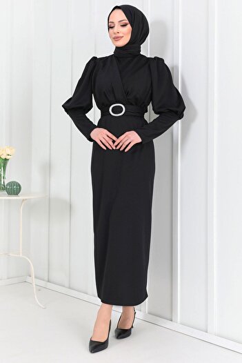 TOFİSA 11615-BLACK Dress