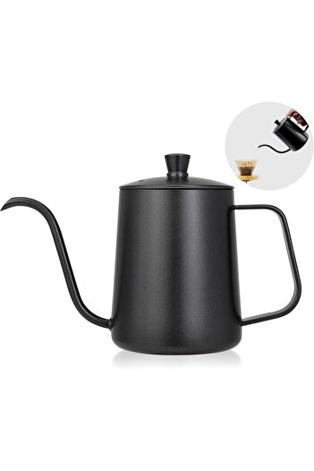 MIBRU Coffee drip pot 600ml w/lid black