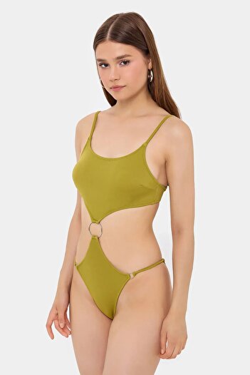 Hiccup Seashell Detailed Ring Bikini Set