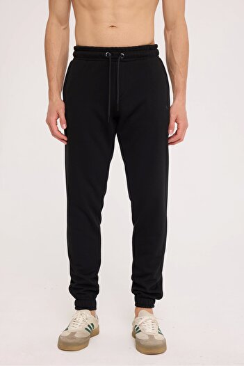 The Crow Smith Men's Black Sweatpants Tc1939