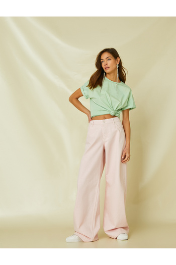 Koton Straight Leg Jeans High Waist