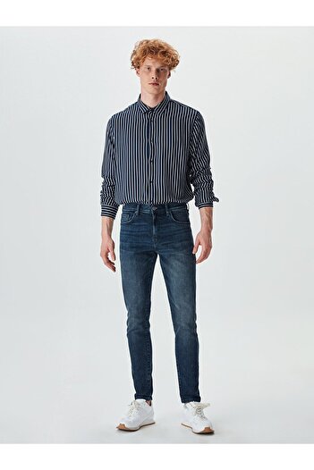 Ltb Darrıon Normal Waist στενό πόδι Skinny Jean παντελόνι