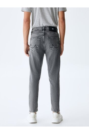 Ltb Erkek Gri Smarty Y Dark Stormy Wash Jean 01009514541511254657-Std