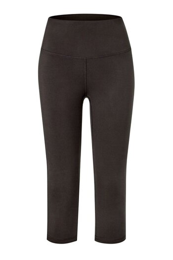 Tchibo Women Sportswear Fit 3/4 Sport Tight, Dark Purple