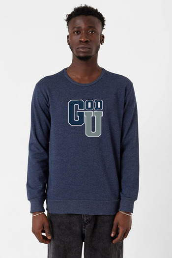Tshirthane Університет Ген V Годолькін Скорочення indigo Erkek 2ip Світшот