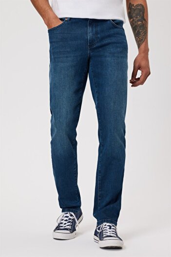 Lee Cooper Jagger Erkek Jean Pantolon Evore Rytmo Blue