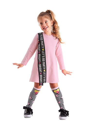 MSHB&G Lets Go Girl's Dress + Knee Socks