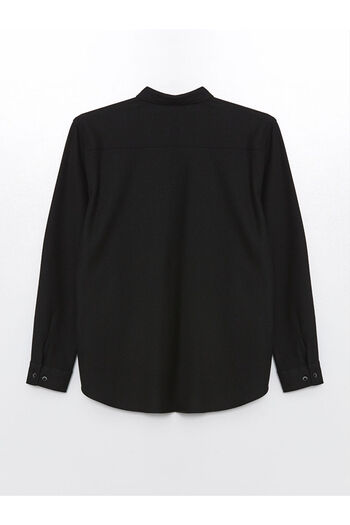 LC Waikiki Create Your Style from Uzg Store |   Slim Fit Long Sleeve Men's Textured Shirt