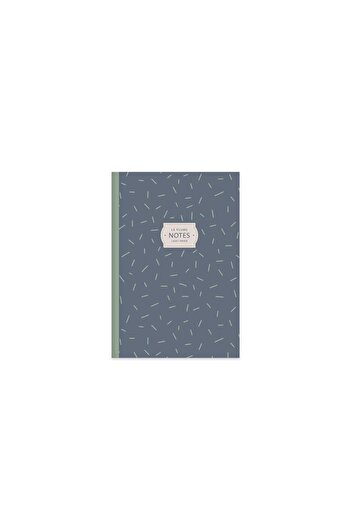 KESKİN COLOR Keskin Color Çizgili Tel Dikişli 4'lü Defter Seti Mavi