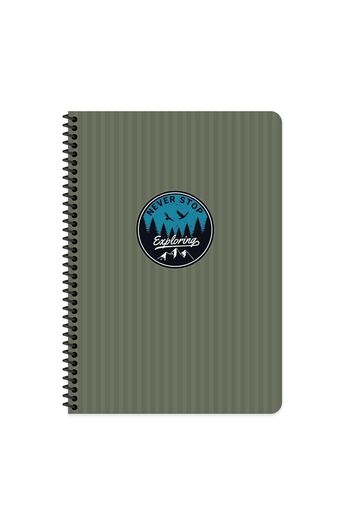 KESKİN COLOR Green A4 Checkered Outdoor Notebook
