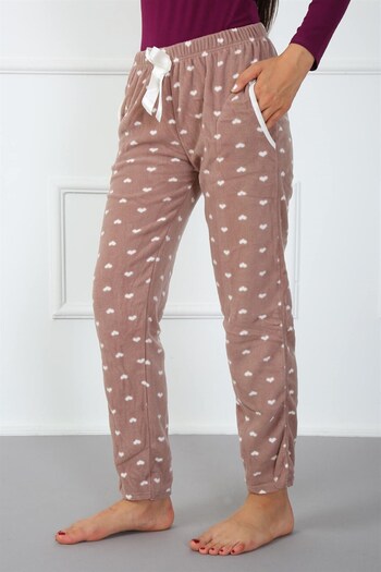 Akbeniz Welsoft Fleece Pajama Bottoms -210043