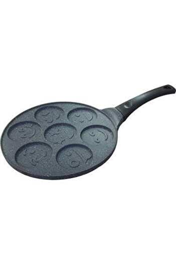 JASPER Cast Smiley Emoji Pancake Pan 24 Cm