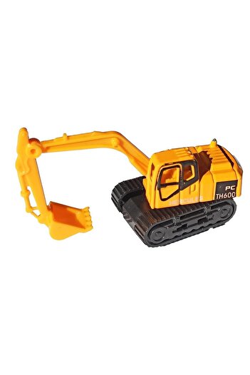 Meva Market Metal İş Makinaları 6 Lı Oyuncak İş Makinaları Seti