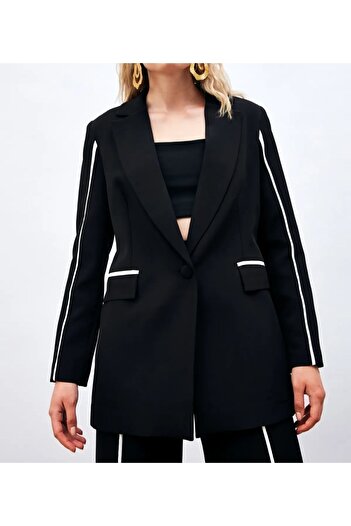 Sateen Blazer Coat