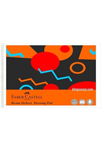 Faber Castell 35x50 Cm Picture Notebook with Spiral