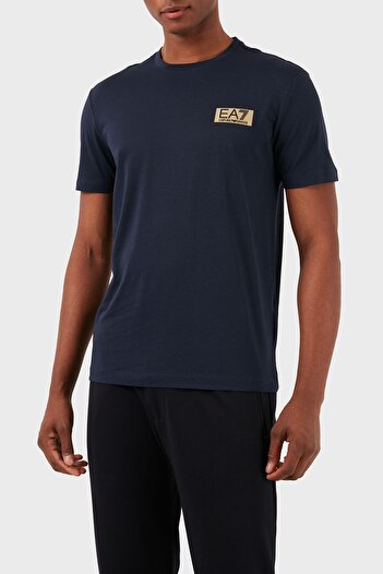 EA7 Велосипедна комір 100% бавовна Regular Fit T Shirt Чоловіча футболка 3DPT07 PJM9Z 1554