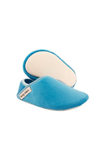 Flyingsteps Çocuk Unisex Babter Kaymaz Taban Okul Kreş Ev Ayakkabısı Terlik Panduf 1024