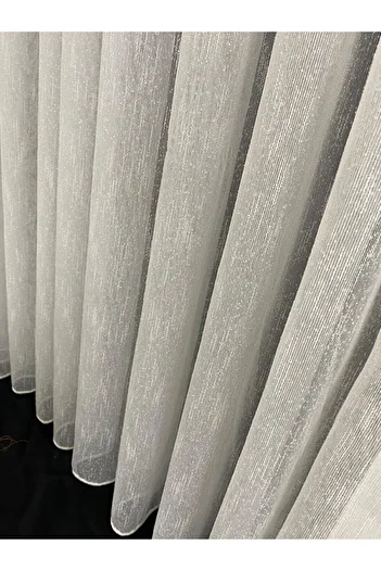 Taç Linen Slub Tulle Don't Want Iron 1/2,5 Medium Pleat