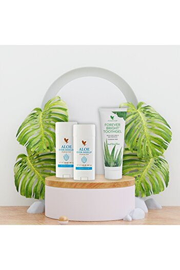 Forever Living Products Forever Living Set - 2 Pack Deodorant-Toothpaste Triple Set in One Campaign