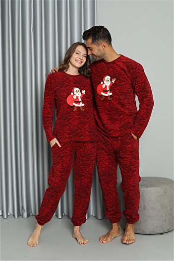 Akbeniz Welsoft Ανδρικό Σετ Πιτζάμες Fleece Lover Combination 50124 Η τιμή είναι για ένα σετ