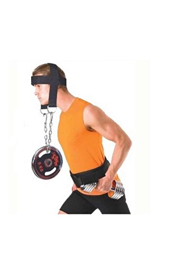 Bundera Baş Boyun Geliştirici Ağırlık Kayışı - Baş Boyun Ense Egzersiz Ağırlık Kemeri Fitness Kayış Kemer