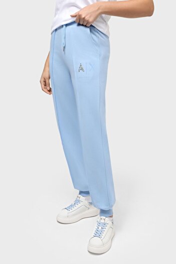 Armani Exchange Regular Fit Cotton Jogger Trousers - PANT 3DYP75 YJFEZ 15DD