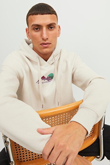 Jack & Jones Πρωτότυπα Silverlake Relaxed Fit Hooded Sweat Ανδρικό ΦΟΥΤΕΡ 12242357