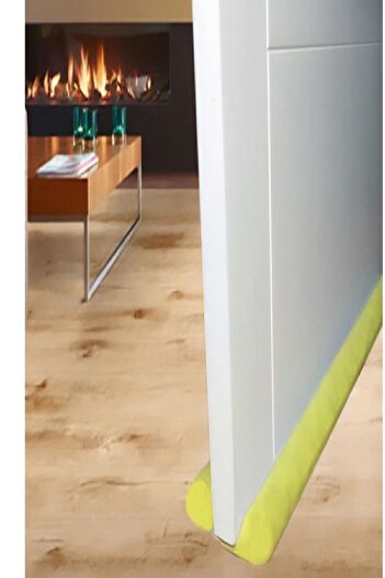 Bundeba Double Sided Insulation Dust Cover Yellow 84 CmWindy Under Door Anti-Wind
