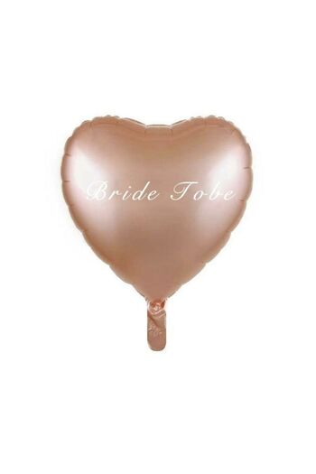 ALYA Foil Balloon Helium and Heart Bride Balloon - Butık