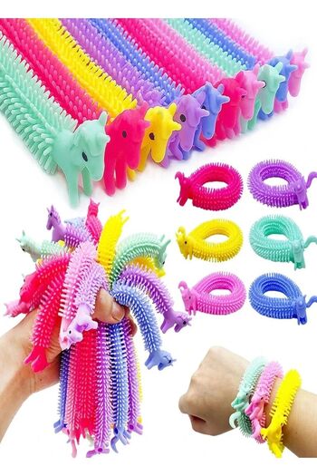 Hyd 3Pcs Sea Beach Pool Toy Water Game Stretchy Sukuşi Caterpillar Toy