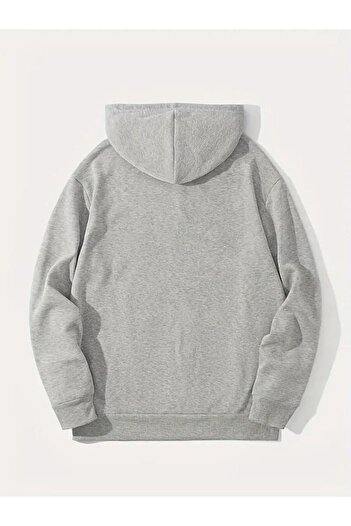 MOONBULL Men's Oversize Hooded Sweatshirt - New York Printed