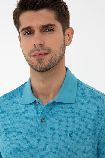 Pierre Cardin Μπλε ανδρικό T-Shirt G021GL011.000.1314059