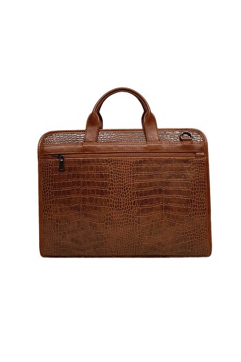 GENTE Unisex Laptop & Briefcase Tan Gn071603kr