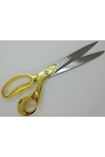 orhanucuzluk Luxury Tailor Scissors with Gold Handle No:11
